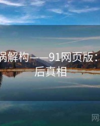 舆论漩涡解构——91网页版：深扒背后真相