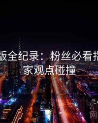 91网页版全纪录：粉丝必看指南，独家观点碰撞