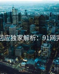 官方回应独家解析：91网完整版