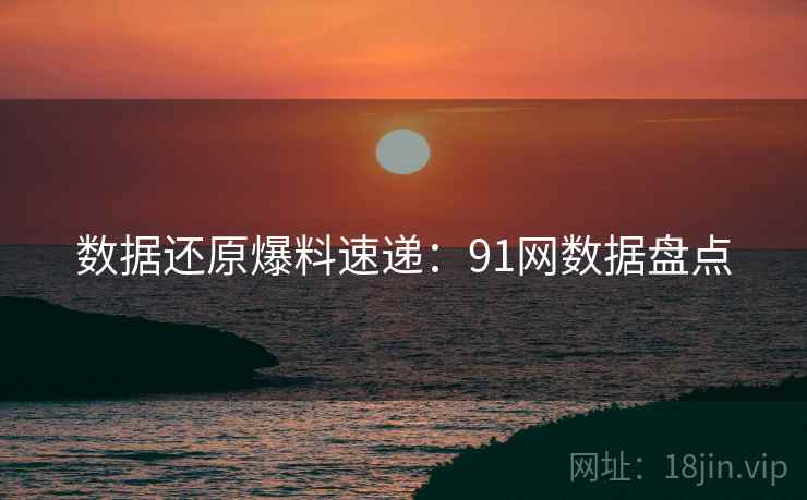 数据还原爆料速递：91网数据盘点