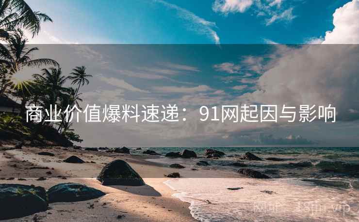 商业价值爆料速递：91网起因与影响