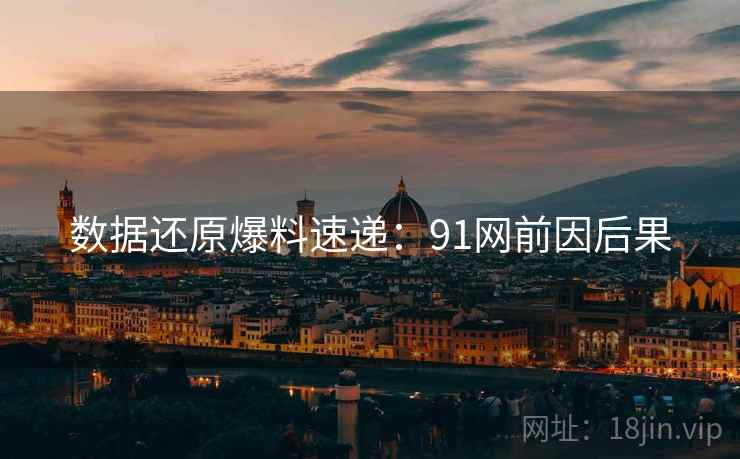 数据还原爆料速递：91网前因后果