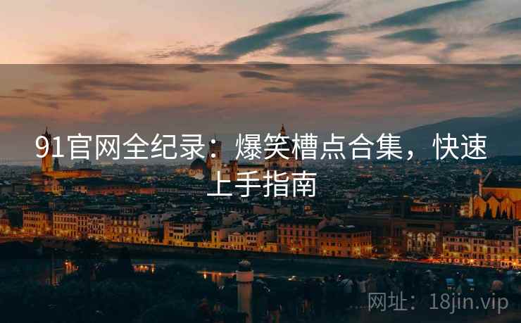 91官网全纪录：爆笑槽点合集，快速上手指南